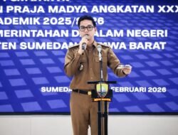 Wabup Sumedang Resmi Menutup Magang III Praja IPDN Angkatan XXXIV