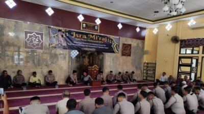 Peringatan Isra Mi’raj Polres Sumedang