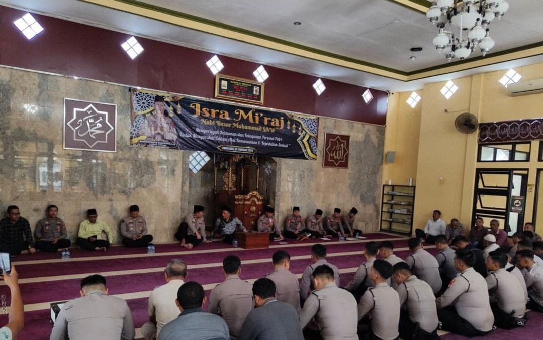 Peringatan Isra Mi’raj Polres Sumedang