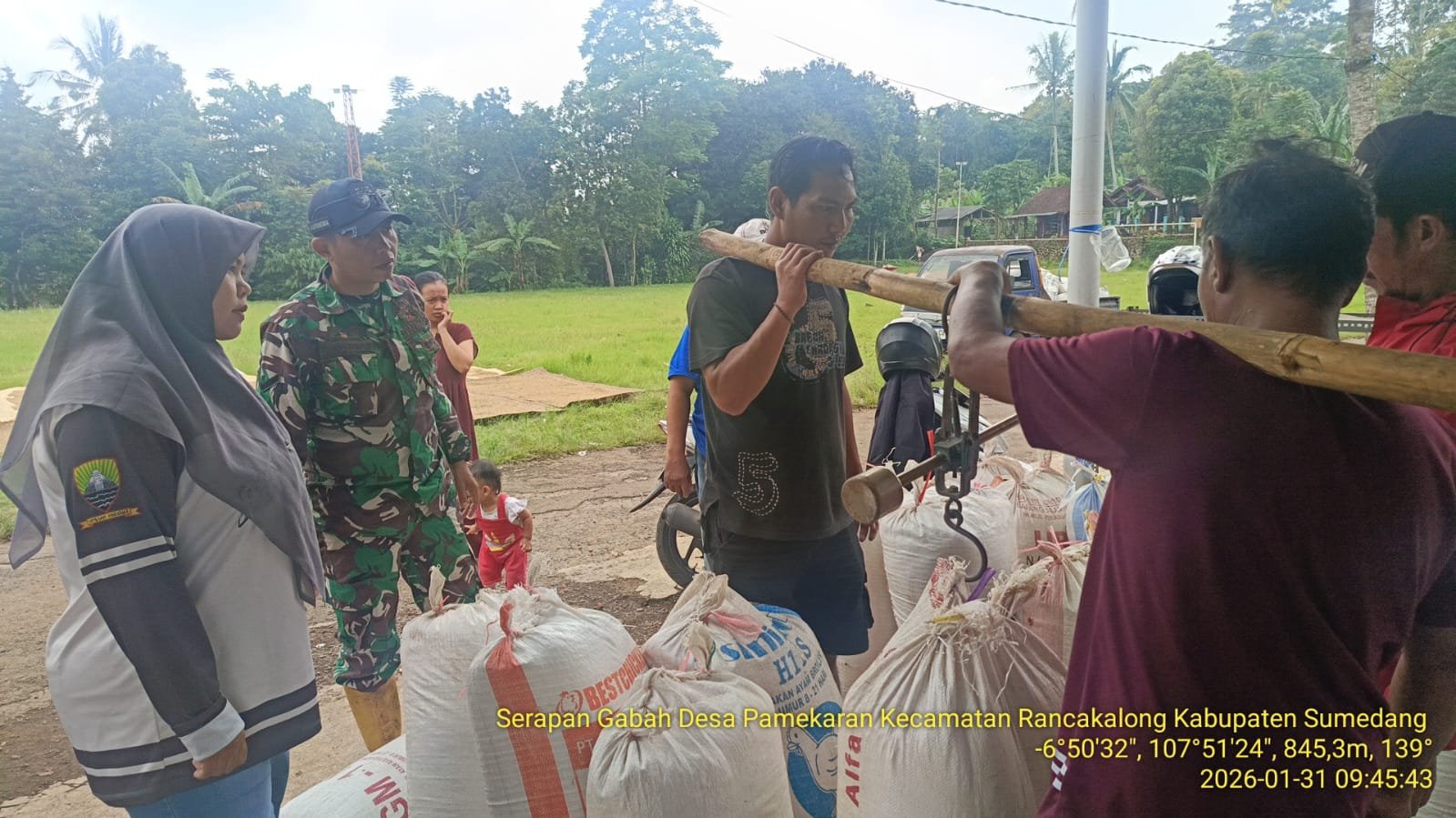 serap gabah Sumedang