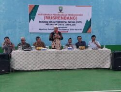 Musrenbang Cisitu Tegaskan Sinergi Pertumbuhan Ekonomi dan Infrastruktur