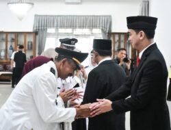Empat Kades PAW Dilantik, Bupati Dony Tekankan Amanah Pengabdian