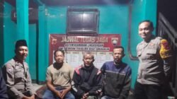 Bhabinkamtibmas Pantau Ronda, Sukagalih Perkuat Siskamling