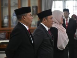 Bupati Dony Lantik Tiga Pejabat Eselon II di Sumedang