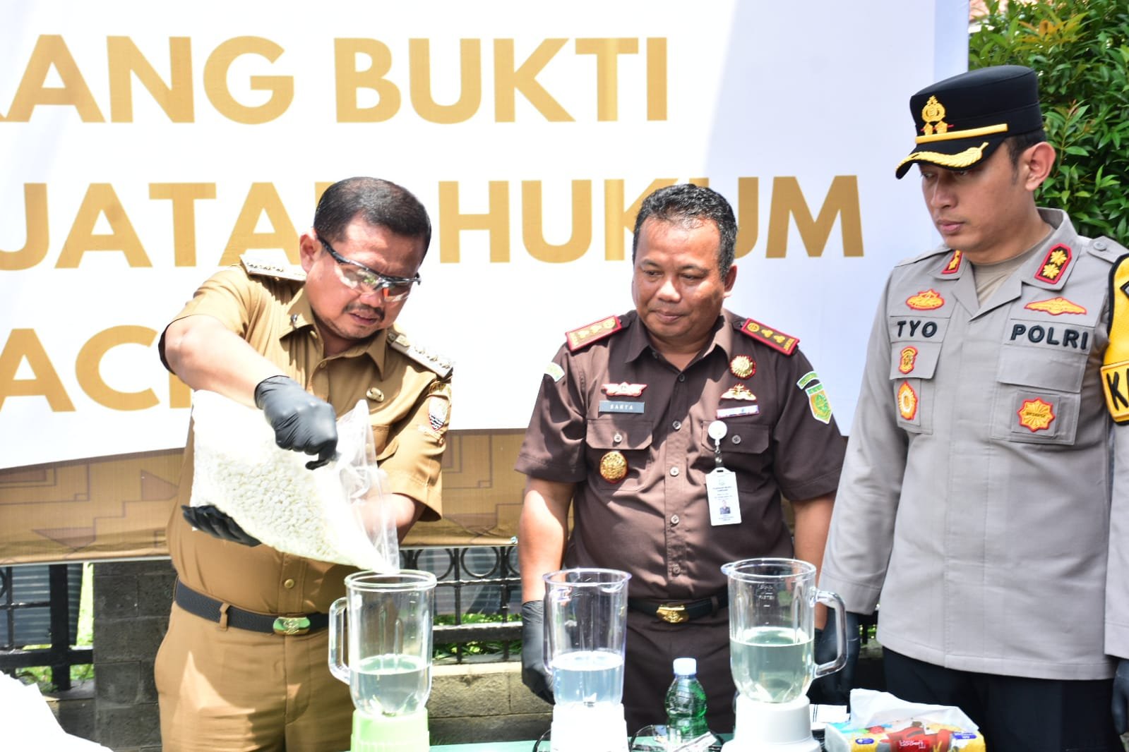 pemusnahan barang bukti