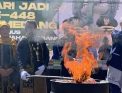 Api di Halaman Pusat Pemerintahan: Akhir Perjalanan Jutaan Batang Rokok Ilegal