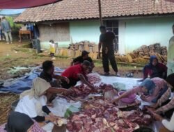 Yoshua Sirait Kembali Salurkan Hewan Kurban untuk Warga Sumedang