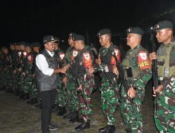 424 Prajurit Yonif 301 Prabu Kian Santang Kembali dari Tugas Freeport, Disambut Bupati Dony