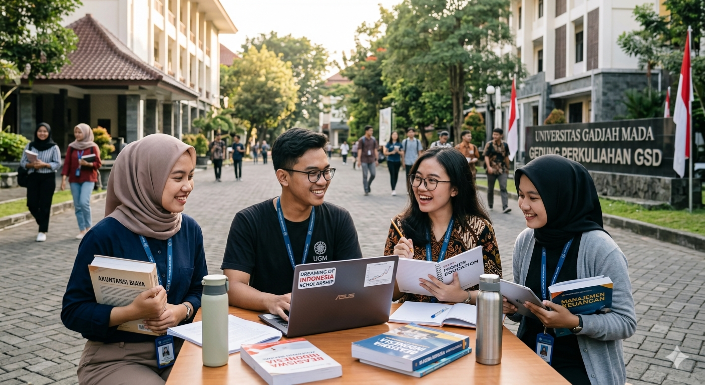 iLUSTRASI Mahasiswa memanfaatkan peluang beasiswa LPDP untuk melanjutkan pendidikan