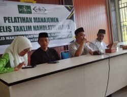 Tingkatkan Kapasitas Pengurus, MWC NU Situraja Gelar Pelatihan Manajemen Majelis Taklim NU