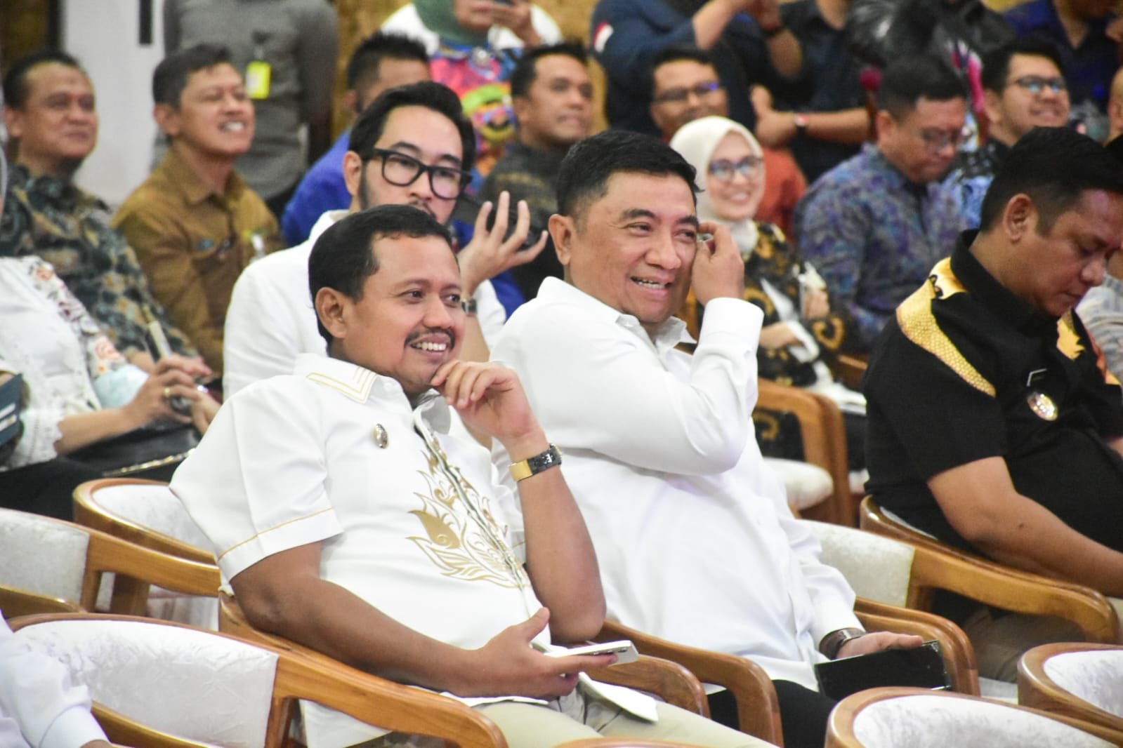 Bupati Dony menghadiri acara lepas sambut Kepala Kejaksaan Tinggi Jawa Barat