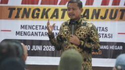 Bupati Dony: Atlet Hebat Lahir dari Pelatih yang Hebat