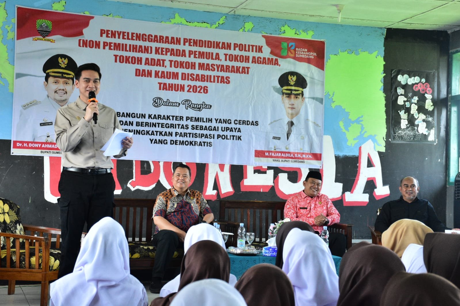 Wabup Fajar: Pendidikan Politik di Sekolah Bentuk Pemilih Pemula yang Cerdas