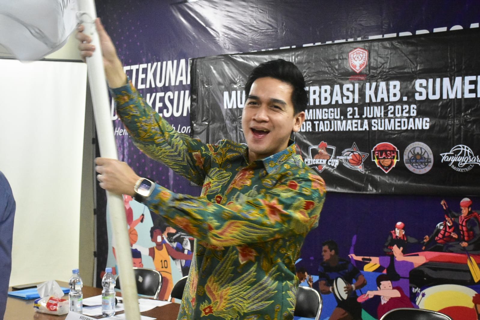 Fajar Aldila terpilih menjadi Ketua Perbasi Sumedang periode 2026-2030