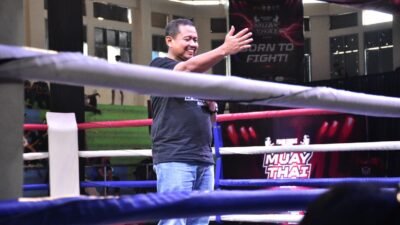 Chris John menghadiri Prabu Combat Series 2026 di Sumedang