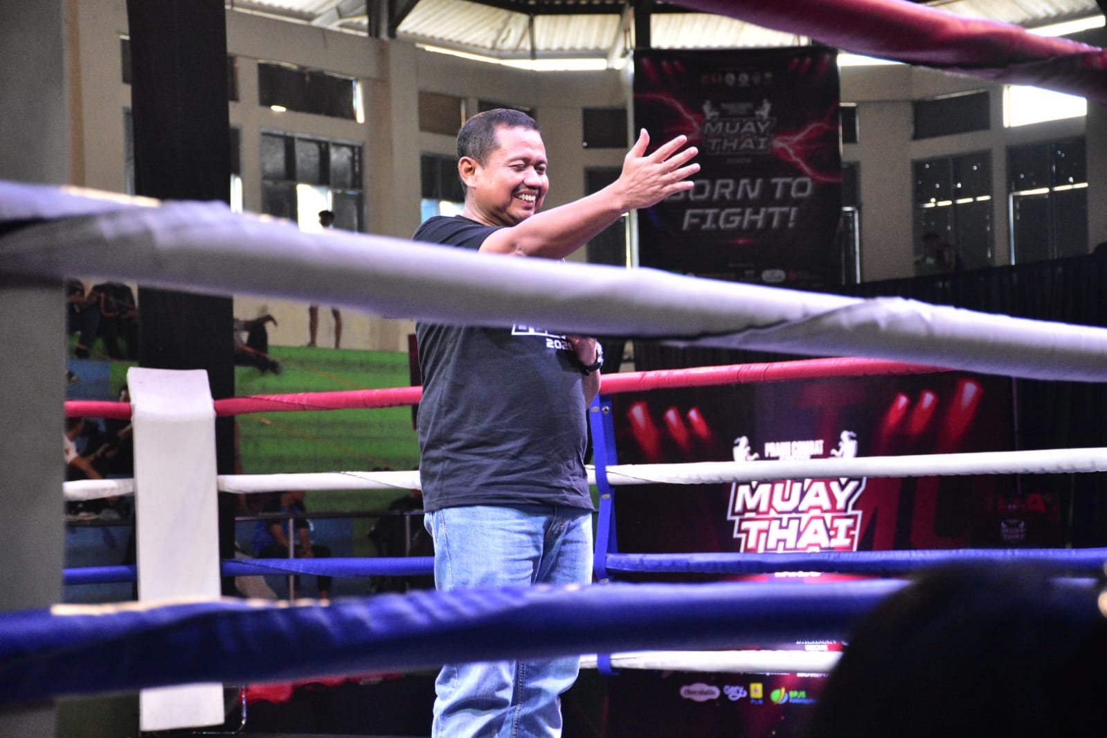 Chris John menghadiri Prabu Combat Series 2026 di Sumedang
