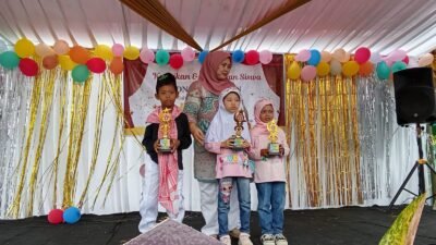 Pelepasan siswa kelas VI SDN Pasirimpun Situraja Tahun Ajaran 2025/2026