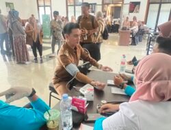 Cek Kesehatan Gratis Warnai Gebyar Legalitas UMKM Sumedang, Puskesmas Ganeas Hadir Layani Peserta