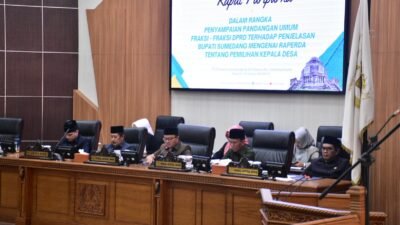 DPRD Sumedang Raperda Pilkades