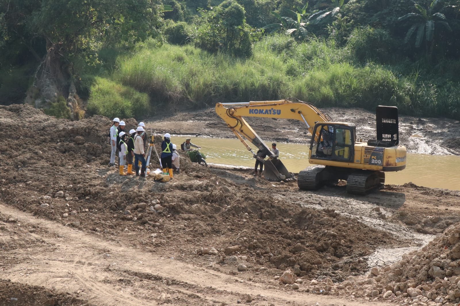 Bendung Cihamerang Sumedang Siap Perkuat Irigasi Sawah