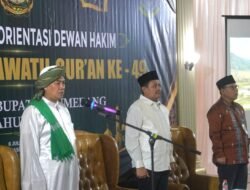 Bupati Dony Lantik Dewan Hakim MTQ ke-49 Sumedang, Tegaskan Al-Qur’an Harus Membumi di Tengah Masyarakat