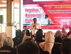 Bupati Dony Dorong UMKM Sumedang Naik Kelas Lewat Pelatihan Manajerial dan Akses KURDA