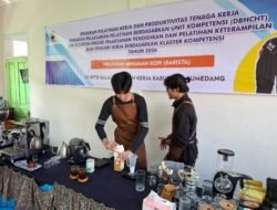 BLK Sumedang Gelar Pelatihan Berbasis Kompetensi, Bupati Dony Targetkan Peserta Langsung Terserap Kerja