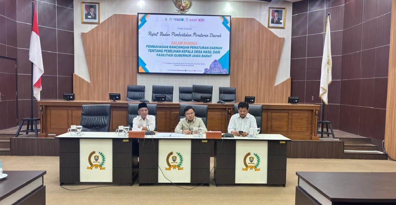 DPRD Sumedang Bahas Penyempurnaan Raperda Pilkades Hasil Fasilitasi Gubernur