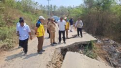 Sejumlah Titik Amblas, Jalan Lingkar Sadawarna Segera Ditangani
