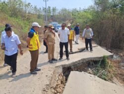 Sejumlah Titik Amblas, Jalan Lingkar Sadawarna Segera Ditangani