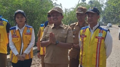 Jalan Burujul-Sanca Kembali Dikerjakan, Ditargetkan Rampung Tahun Ini