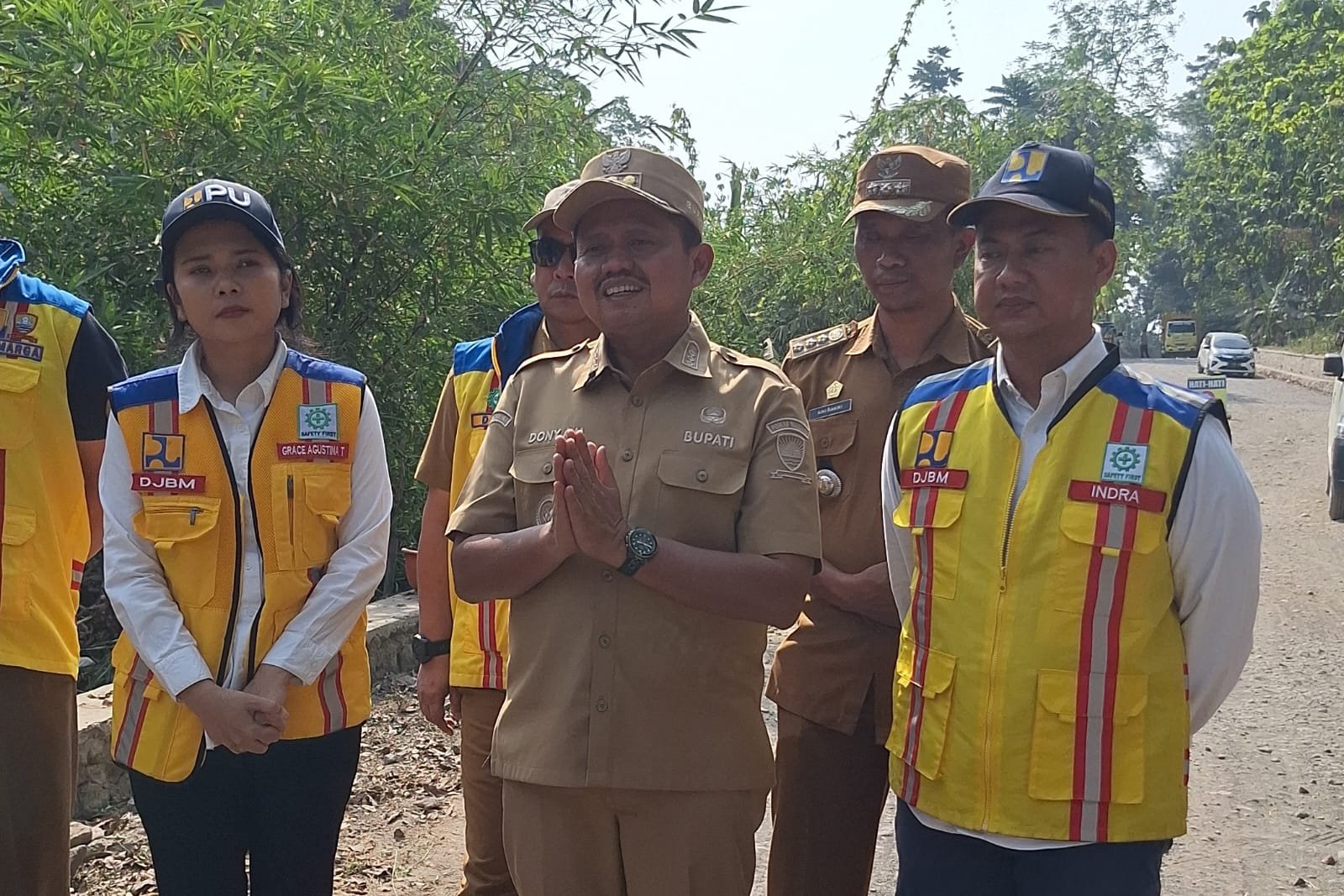 Jalan Burujul-Sanca Kembali Dikerjakan, Ditargetkan Rampung Tahun Ini