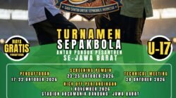Bintang Bola Santri Jabar 2026 Segera Digelar, Pesantren Diminta Siapkan Tim Terbaik