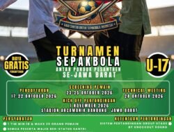 Bintang Bola Santri Jabar 2026 Segera Digelar, Pesantren Diminta Siapkan Tim Terbaik
